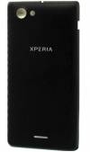 Sony Xperia J ST26i Battery Cover Black